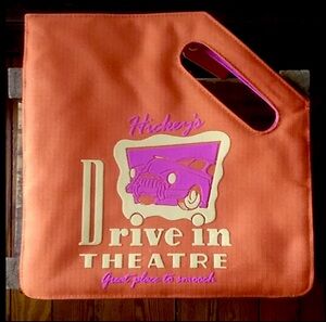 𝐍𝐖𝐓 RARE Y2K D&G Retro Nylon Ripstop "Drive in Theatre" Clutch